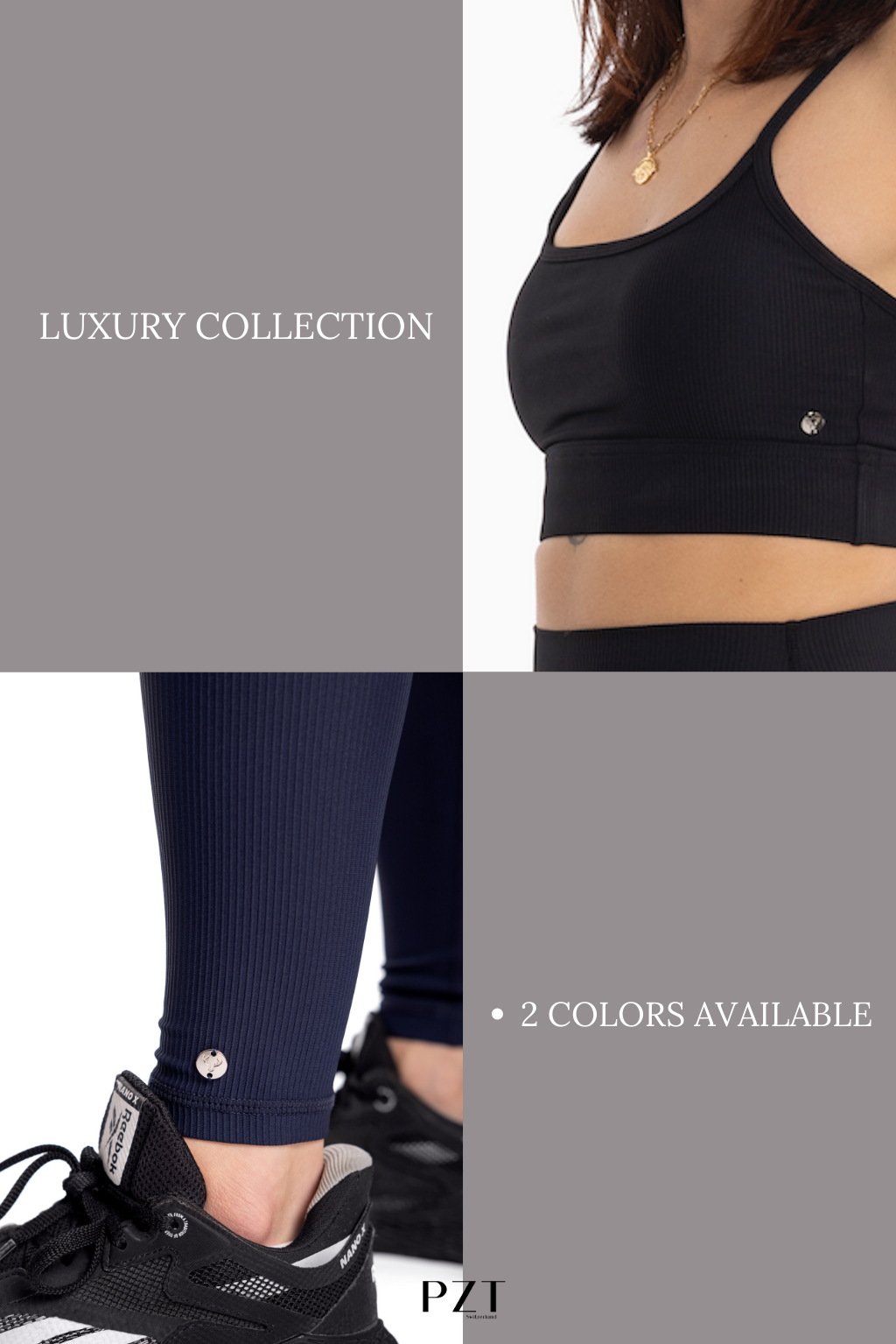 Sport bra " Chloe" - Black